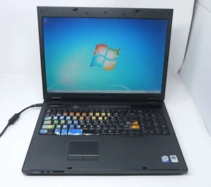 Rare Dell Vostro 1710 17" Laptop - Core 2 Duo / 3GB / 250GB / Win7 - No Battery - Picture 1 of 13