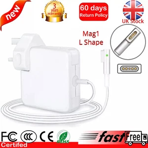 60W Charger Adapter For Apple Macbook Pro 13” A1181 A1184 A1278 A1344 Mag1 L-TIP - Picture 1 of 11