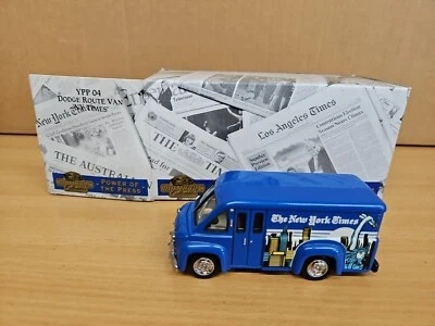 Matchbox Power of the Press YPP04 Dodge Route Van NY Times  - Image 1 of 4