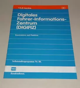 VW Estudio Particular Ssp. 88 Digifiz para VW Golf 2 II G60 Gti 16V Gl Gt Jetta - Imagen 1 de 1