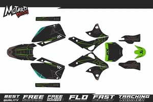 Kawasaki KXF 250 2007 2008 Graphics Kit Premium Decals Stickers by Motard Design - Picture 1 of 2