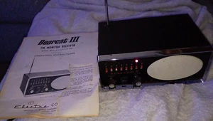 Vintage Electra Bearcat III H Model BC-III 8 Channel Radio Receiver Scanner - Zdjęcie 1 z 6