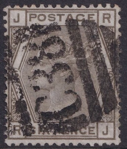 1873 GB Used Abroad CALLAO 'C38' 6d Grey Pl 15 RJ SG147/Z46 Very Fine Strike FU - Picture 1 of 1