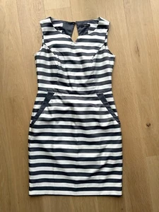 Jake*s Cocktailkleid grau weiß Business Gr. 38 / S - sehr guter Zustand - Bild 1 von 8