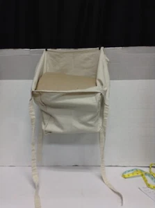 Cremefarbener 12 x 12 quadratischer Allzwecktasche Wäschespielzeugkorb NUR EINLAGE Einsatz - Bild 1 von 7