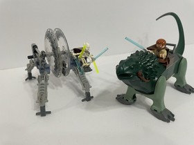 LEGO Star Wars General Grievous Chase 7255 with capE MISSING 2 PIECES READ