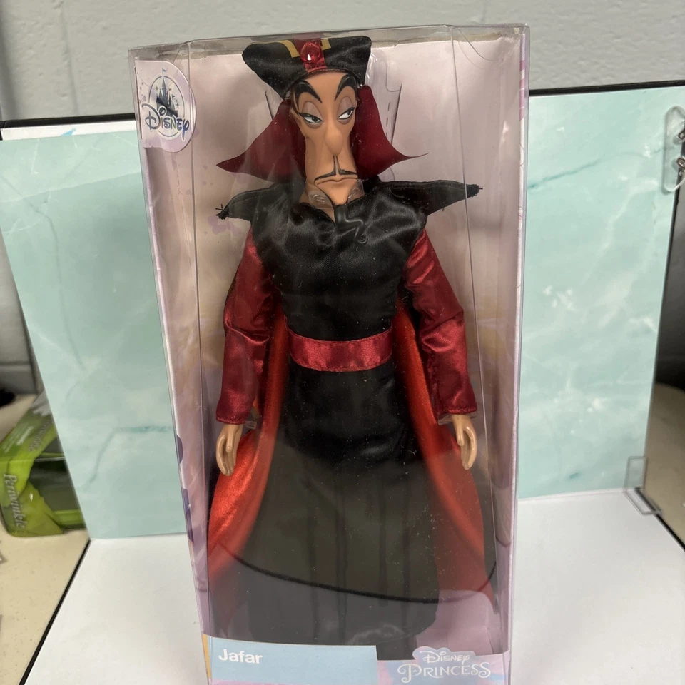 12" Jafar Disney Classic Doll Aladdin Jasmine Villain Action Figure Toy 1049