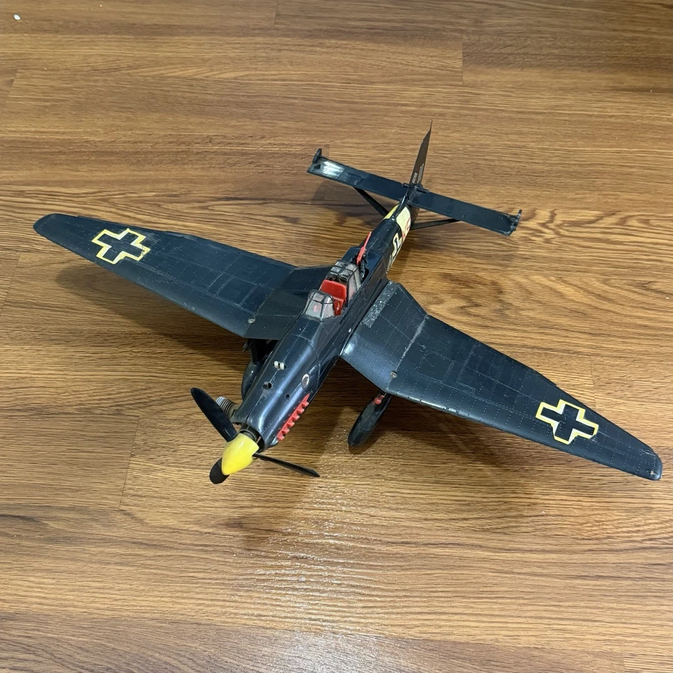 Vintage Cox Thimble Drome Ju 87 Stuka .049 Control Line Airplane Untested - Image 1 of 4