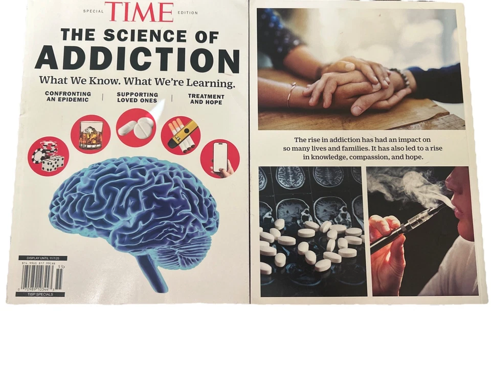 Time Special Edition The Science Of Addiction 2025 Magazine *NEW* What We Know - Image 1 of 1