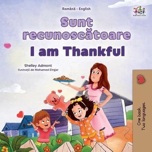 I am Thankful (Romanian English Bilingual Children's Book) by Shelley Admont Pap - Picture 1 of 1