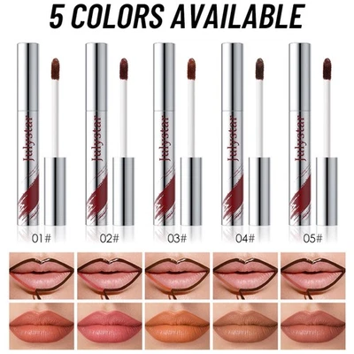 Women Waterproof Lip Peel Off Tattoo Lip Gloss Long Lasting Matte Lip Tint  - Image 1 of 4