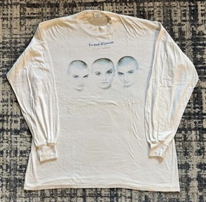 Vintage 1990 Sinead O’Conner Three Babies Long Sleeve T Shirt XL The Cranberries - Picture 1 of 8