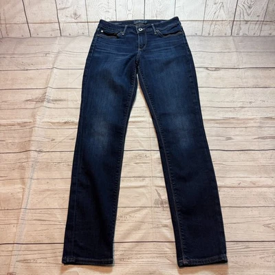 Lucky Brand Low Rise Lolita Skinny Jeans Blue Dark Wash Women's 4 (27x27) - Image 1 of 4