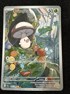 Foongus 095/086 IR SV: Black Bolt Holo Karte Near Mint Zustand - Bild 1 von 2