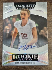Upper Deck | Rookie Auto | Cameron Brink | Exquisite Collections | /99 - Picture 1 of 3