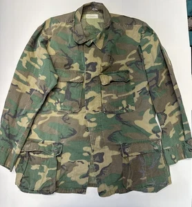 VINTAGE Mantel MEDIUM Regular Camo Hot Weather Defense Personal Support Center - Bild 1 von 15