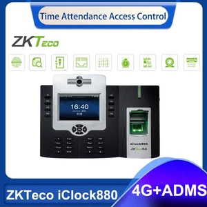 ZKTeco iClock880 4G Employee Fingerprint Biometric Time Attendance Machine+ADMS - Picture 1 of 7