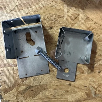 Simpson Strong Tie Adjustable Post Base 4" x 4" Galvanized Steel Support ABW44Z - Image 1 of 4