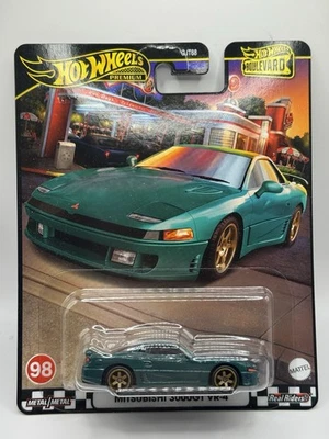 Hot Wheels Premium Boulevard Series Mitsubishi 3000GT VR-4 - Diecast Real Riders - Image 1 of 4