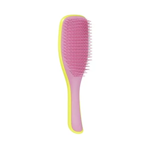 Tangle Teezer The Ultimate Detangler STRAIGHT CURLY - YELLOW/ROSEBUD - Picture 1 of 5