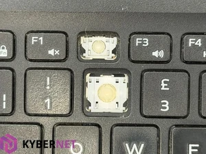 Dell Latitude 3590 Laptop UK Keyboard Single Keys w/ Hinges & Rubbers - Picture 1 of 7