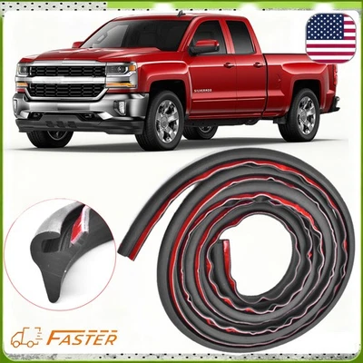 Tiras deflectoras de alerón de sellado de goma de 1,8 m parabrisas capó techo para la mayoría de Chevy Foto 1 de 4