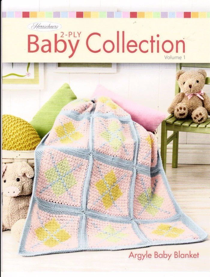 HERRSCHNERS  2-PLY BABY COLLECTION VOLUME 1 (4) DESIGNS - Image 1 of 1