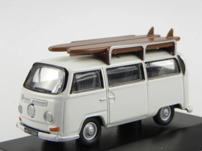 VW T2a Bus familiare pastell bianco Surf Modelauto 76VW011 Oxford 1/76 - Immagine 1 di 3