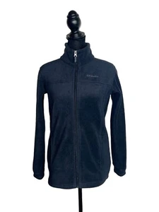 Columbia Youth L 14/16 Black Fleece Outdoor Pockets Unisex Kids Sweater Jacket - Picture 1 of 7
