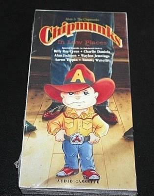 New Chipmunks in Low Places Cassette, Sep-1992 Kids Country Music  -ZZX -9 - Image 1 of 4