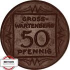 DDR 50 Pfennig Gross Wartenberg von 1921 in VZ  1161277