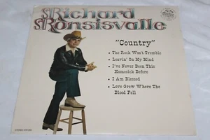 RICHARD RONSISVALLE Country Reality LABEL-HARD TO FIND TITLE-SEALED LP - Picture 1 of 3