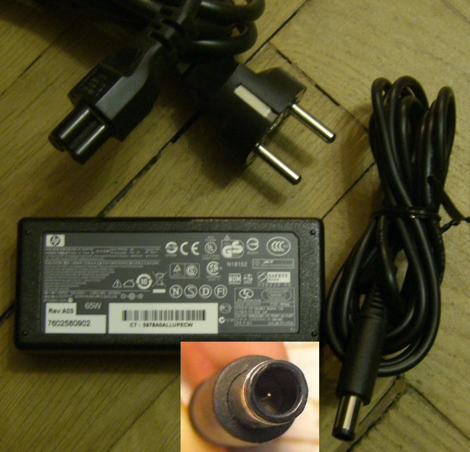 Netzteil original Hp Compaq Presario CQ70 CQ71 nx6320 CQ60 CQ61 CQ50 Ladekabel - Bild 1 von 1