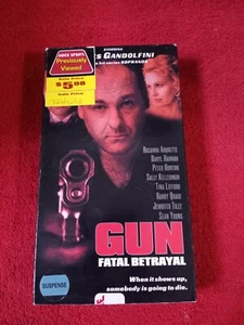 Gun Fatal Betrayal VHS Rare James Gandolfini (Sopranos), Daryl Hannah - Picture 1 of 3