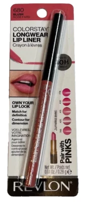 Revlon Colorstay Longwear Lip Liner #680 Blush  0.01Oz New in Package Sealed - Image 1 of 3