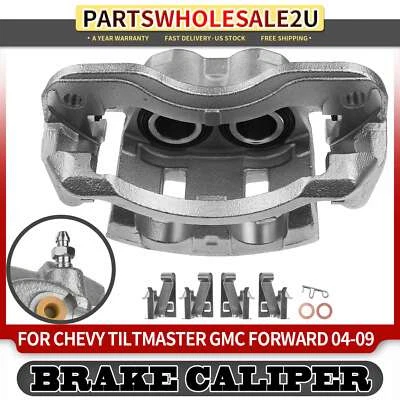 Pinza de freno de disco delantera izquierda con soporte para Chevy W4500 Tiltmaster GMC delantero Foto 1 de 4