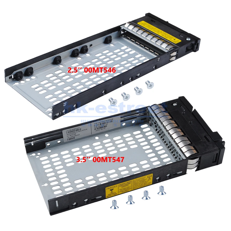 Lenovo 2.5'' 3.5'' Hard Drive Tray Caddy DS2200 DS4200 DS6200 with Screws - Image 1 of 1