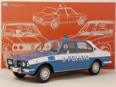 Laudoracing Alfa Romeo Alfetta 1.8 POLIZIA STRADALE 1976 1/18 LM178B-PO - Immagine 1 di 3