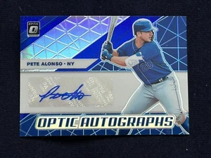 2019 Donruss Optic Autographs Pete Alonso RC Serial# 16/50 - Picture 1 of 12