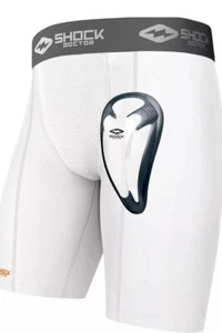 Shock Doctor Core Kompressionsshorts Bioflex Cup Gel Perimeter Komfort Medium - Bild 1 von 4