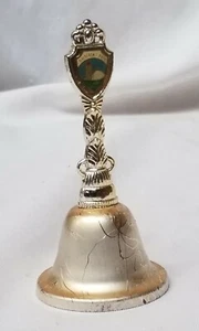 Vintage Gold Tone Collectible Souvenir Bell Riverfront Park Spokane WA Celluloid - Picture 1 of 10