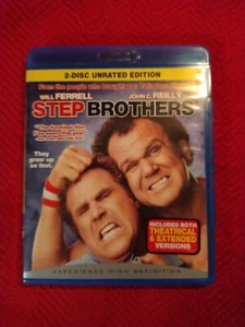Step Brothers (Blu-ray, 2008, 2-Disc Unrated Edition) - Picture 1 of 3