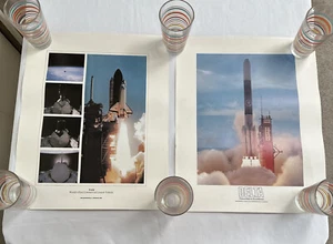 2X VTG 1987 Mcdonnell Douglas NASA DELTA & PAM VEHICLE Poster Prints - 2 posters - Picture 1 of 24