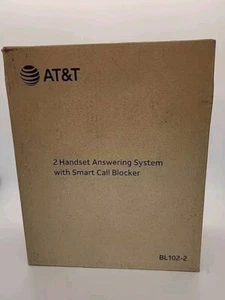 AT&T BL102-2, 2 Handset Answering System With Smart Call Blocker - Afbeelding 1 van 6