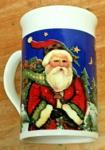 Royal Norfolk 12 OZ Holiday Mug with Santa - Picture 1 of 7