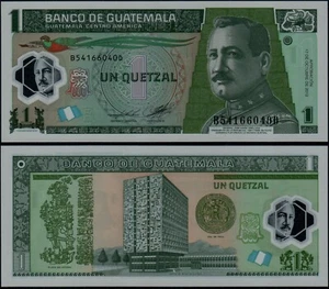 GUATEMALA 1 QUETZAL (P115) 2012 POLIMERO UNC - Foto 1 di 1