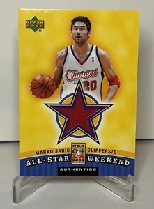 RARE SSP MARKO JARIC 2004 UPPER DECK ALL STAR WEEKEND AUTHENTICS JERSEY SHIRT - Picture 1 of 1