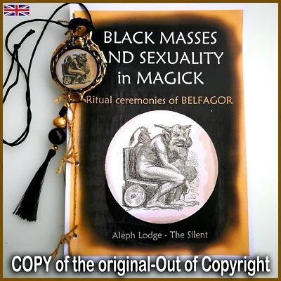 antique book grimoire magic rare esoteric manuscript occultism witchcraft manual - Image 1 of 4