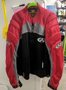 AGV Sport Motocycle Riding Racing Jacket Race Proven Design Construction Men XXL - Picture 1 of 4