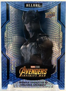 PROXIMA MIDNIGHT 2023 MARVEL ALLURE BLUE LINE #4/35 MONIQUE GANDERTON